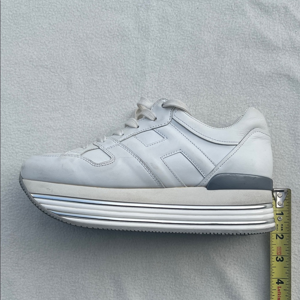 Leather Hogan Platform Sneakera - Picture 8 of 8